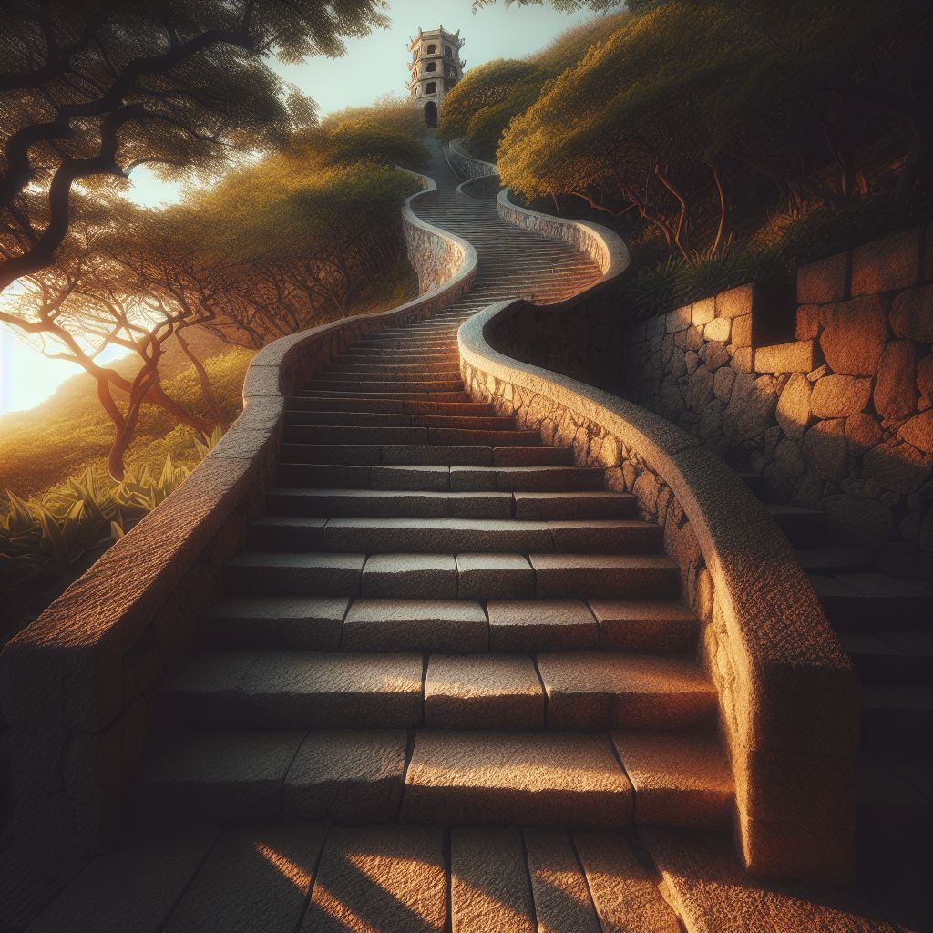 a stairway