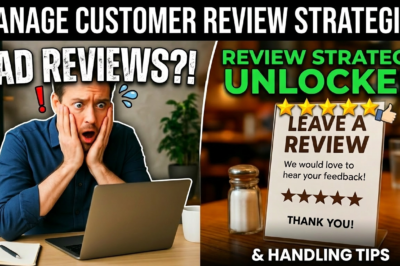 Manage Customer Review Strategies & Handling Tips