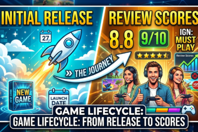 Product Lifecycle Phases, Initial Release to Review Scores